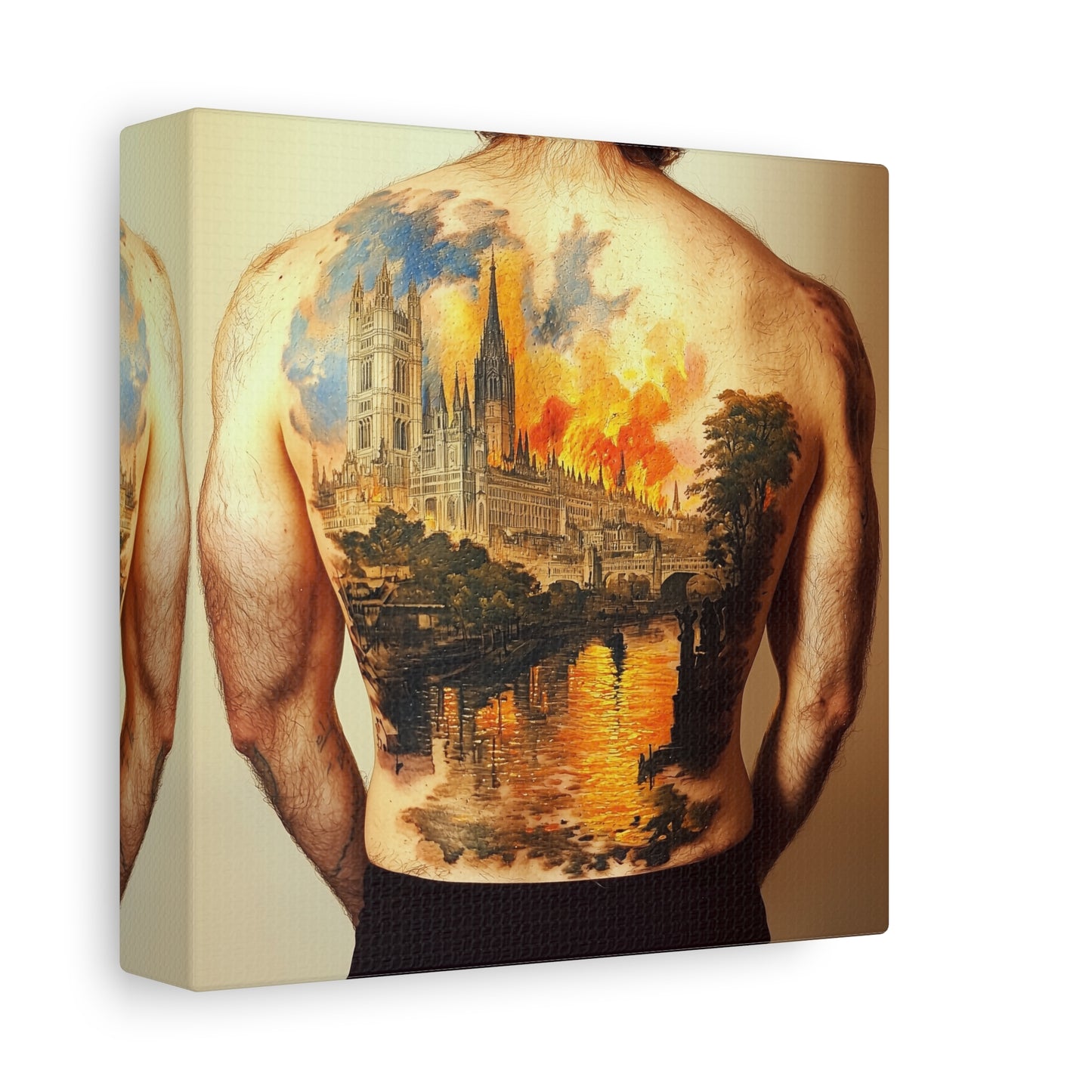 Towers of Valinor Canvas Print