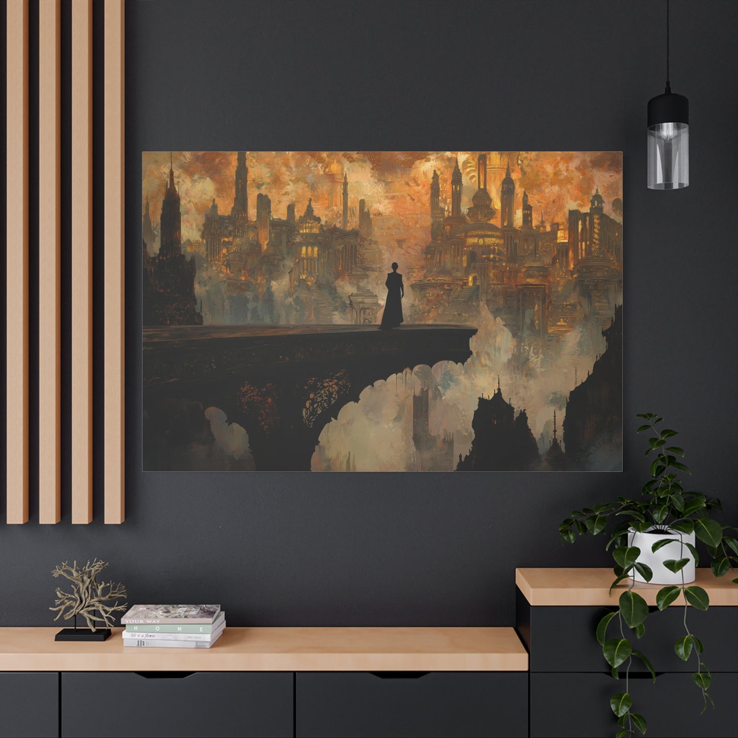 Whispered Citadel Canvas Print