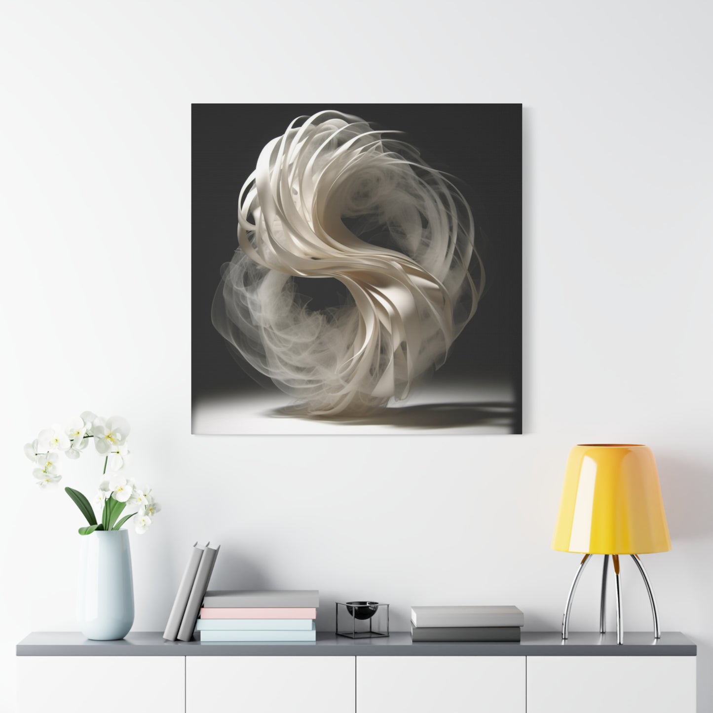 Soft Infinity Canvas Print