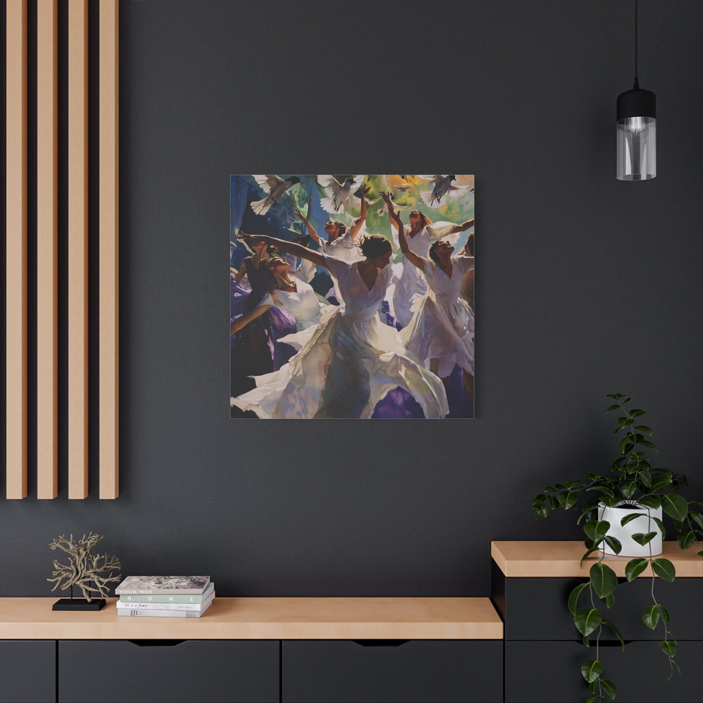 Reaching for the Infinite Canvas Print