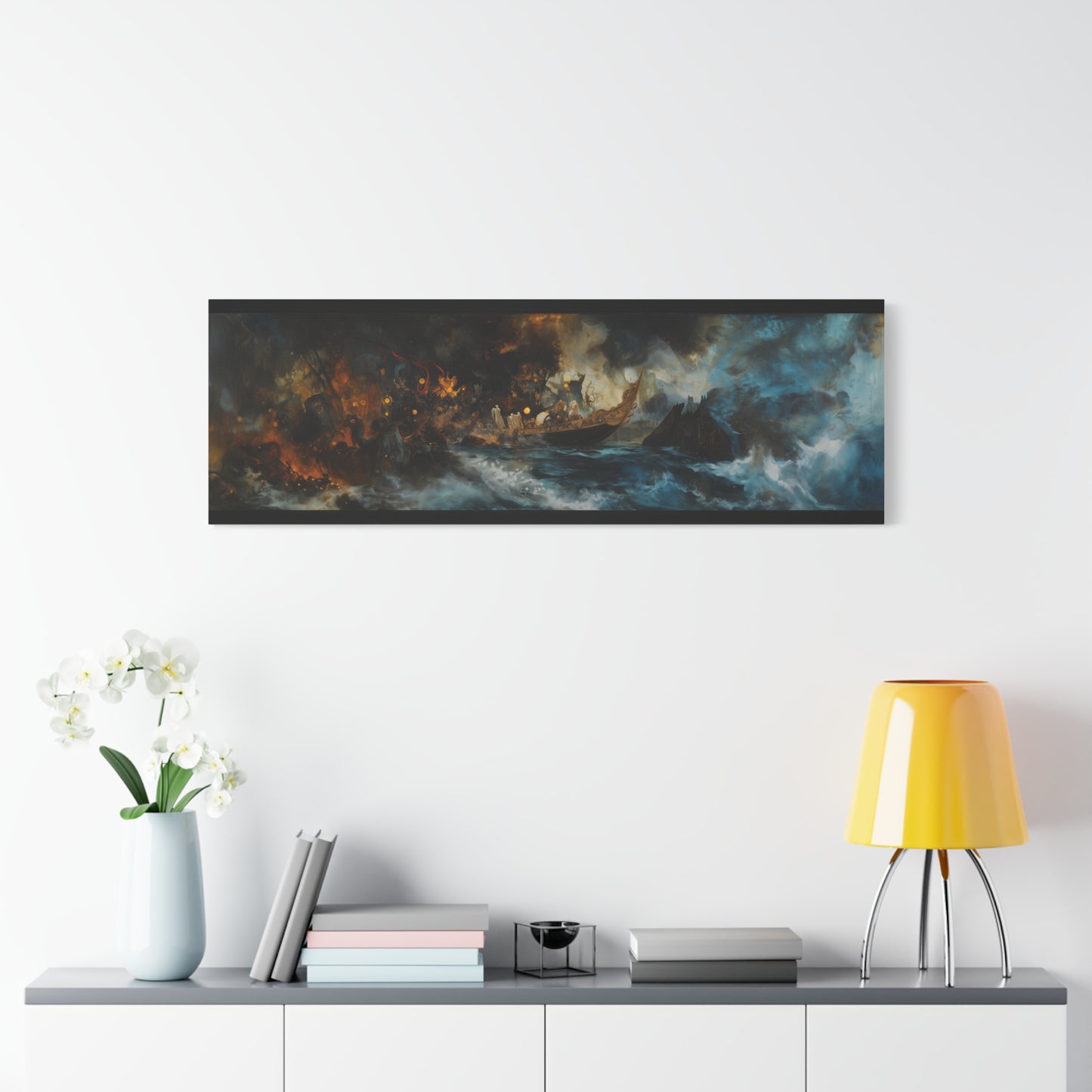 Balance in Tempest Canvas Print