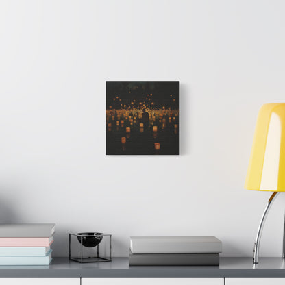 Whispering Lanterns Canvas Print