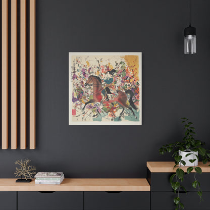 The Ancient Steed Canvas Print