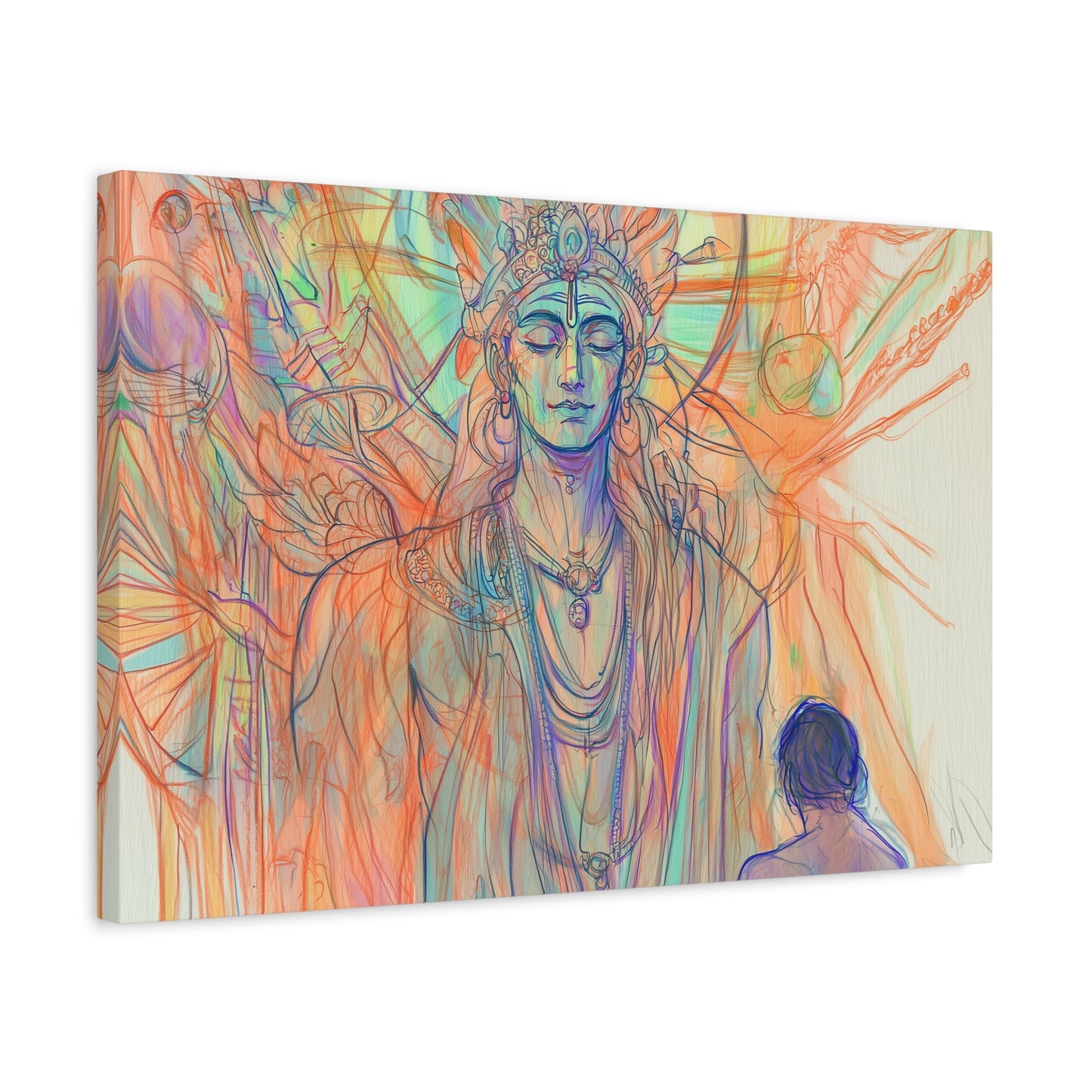 Whisper of Eldritch Divinity Canvas Print