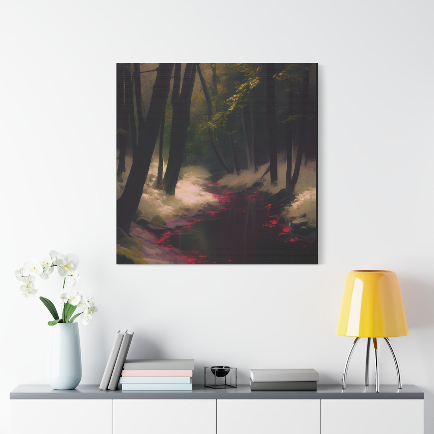 Quiet River Canvas Print