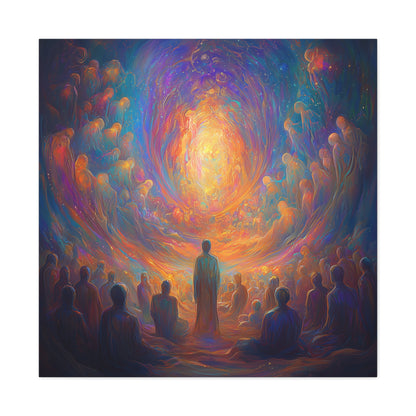 Souls in Silence Canvas Print