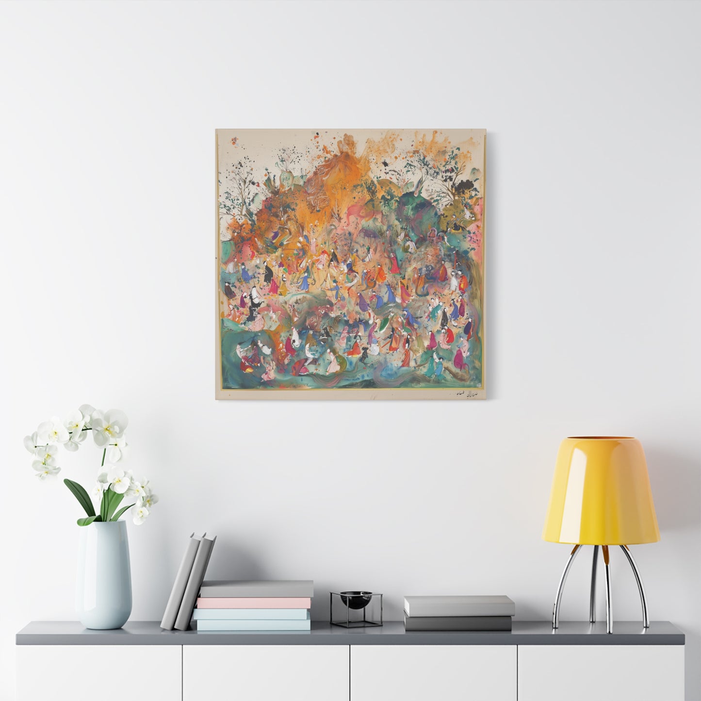 Riotous Quietude Canvas Print