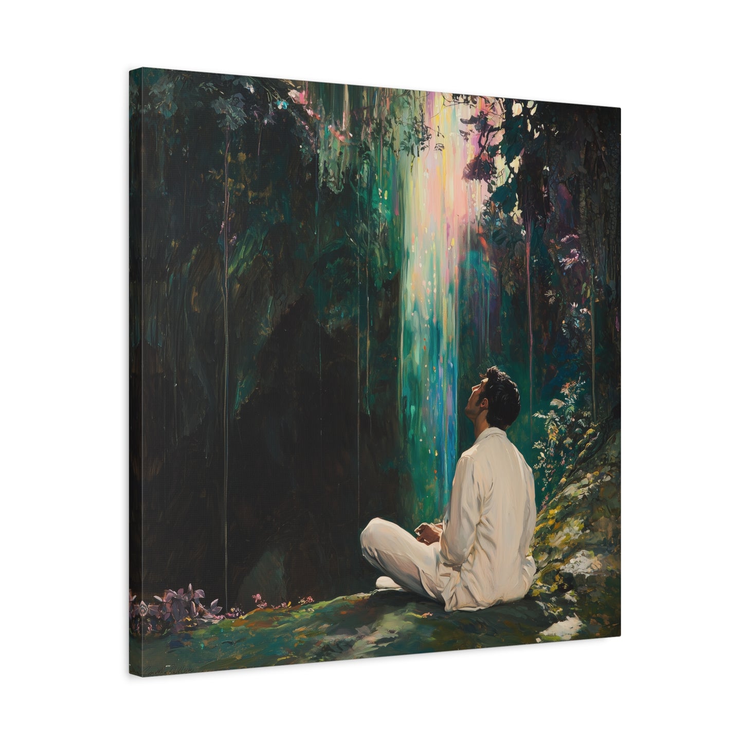 Whisperer in the Shade Canvas Print