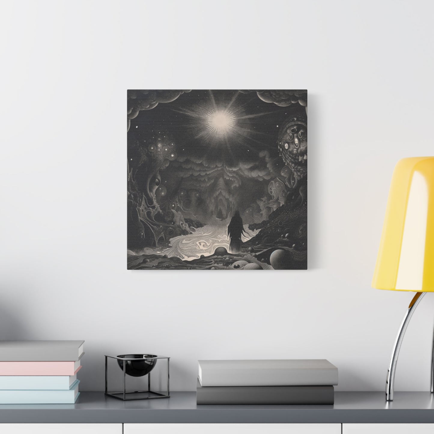 The Cosmic Balance Canvas Print