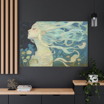 Whispering Night Canvas Print