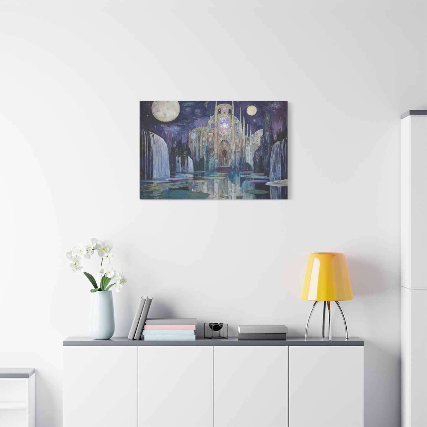 Eldritch Citadel Canvas Print