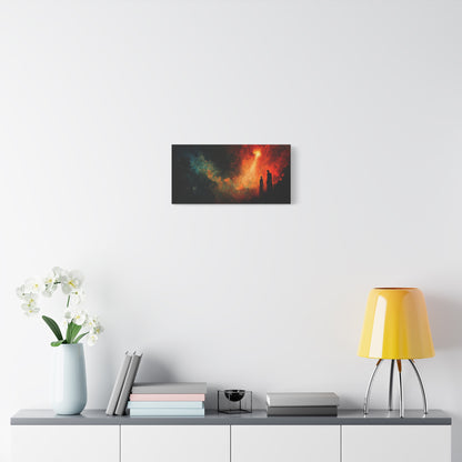 The Unfathomed Abyss Canvas Print