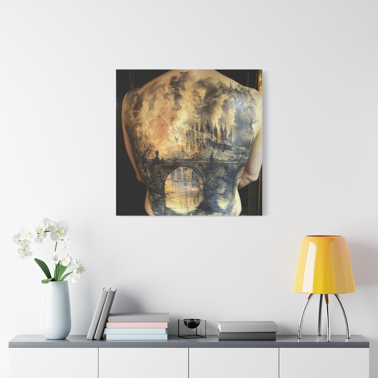 A Soul's Bridge Canvas Print