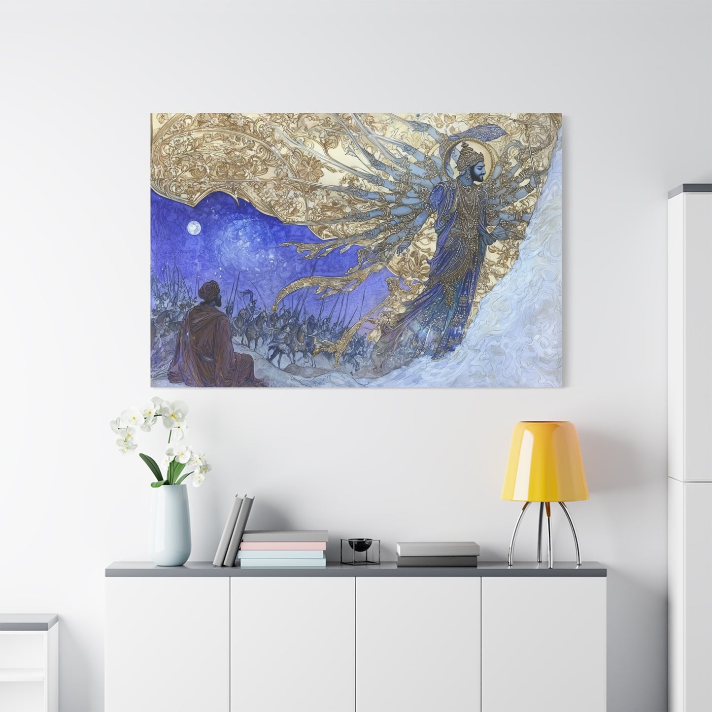 Legend of the Star-King Canvas Print