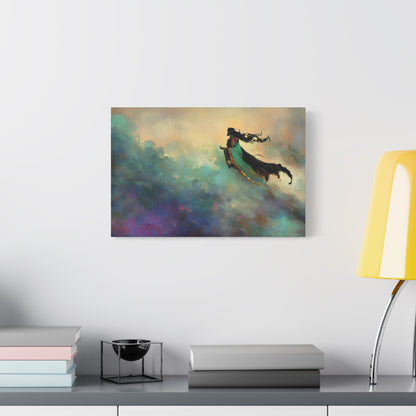 Whispering Eldritch Veil Canvas Print