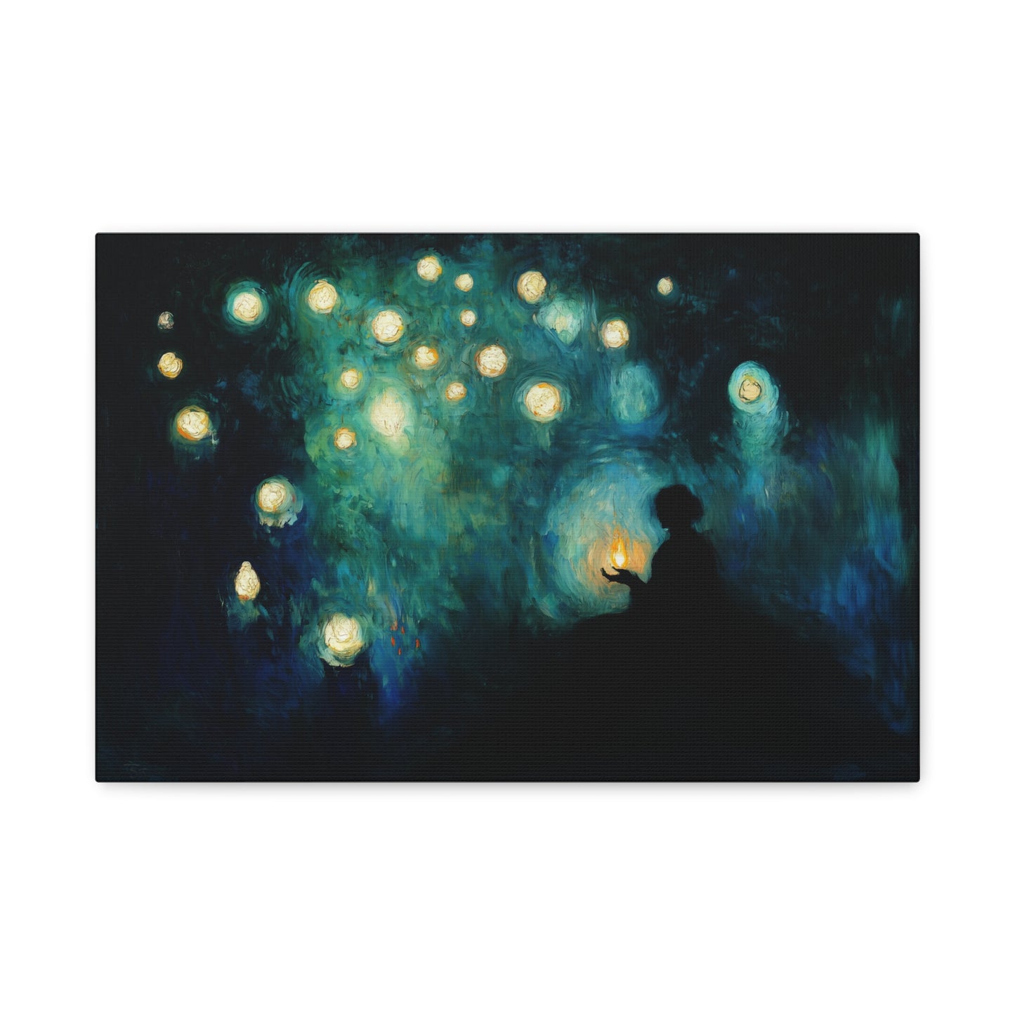 Whispered Luminescence Canvas Print