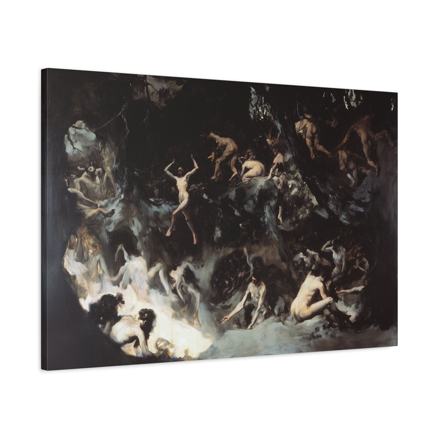 Dance of Shadows Canvas Print