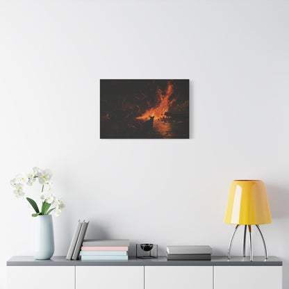 Phantoms of the Pyre Canvas Print