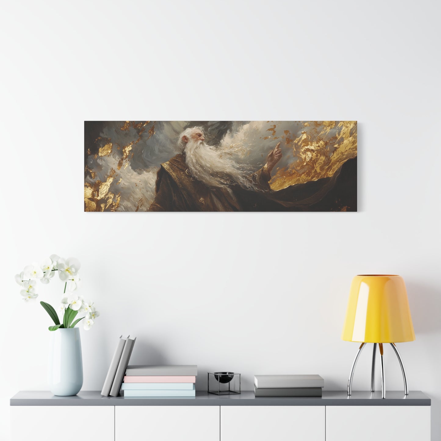 Lorekeeper's Gaze Canvas Print