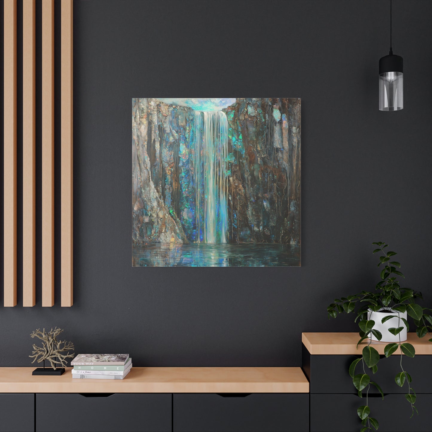 The Great Cascade Canvas Print