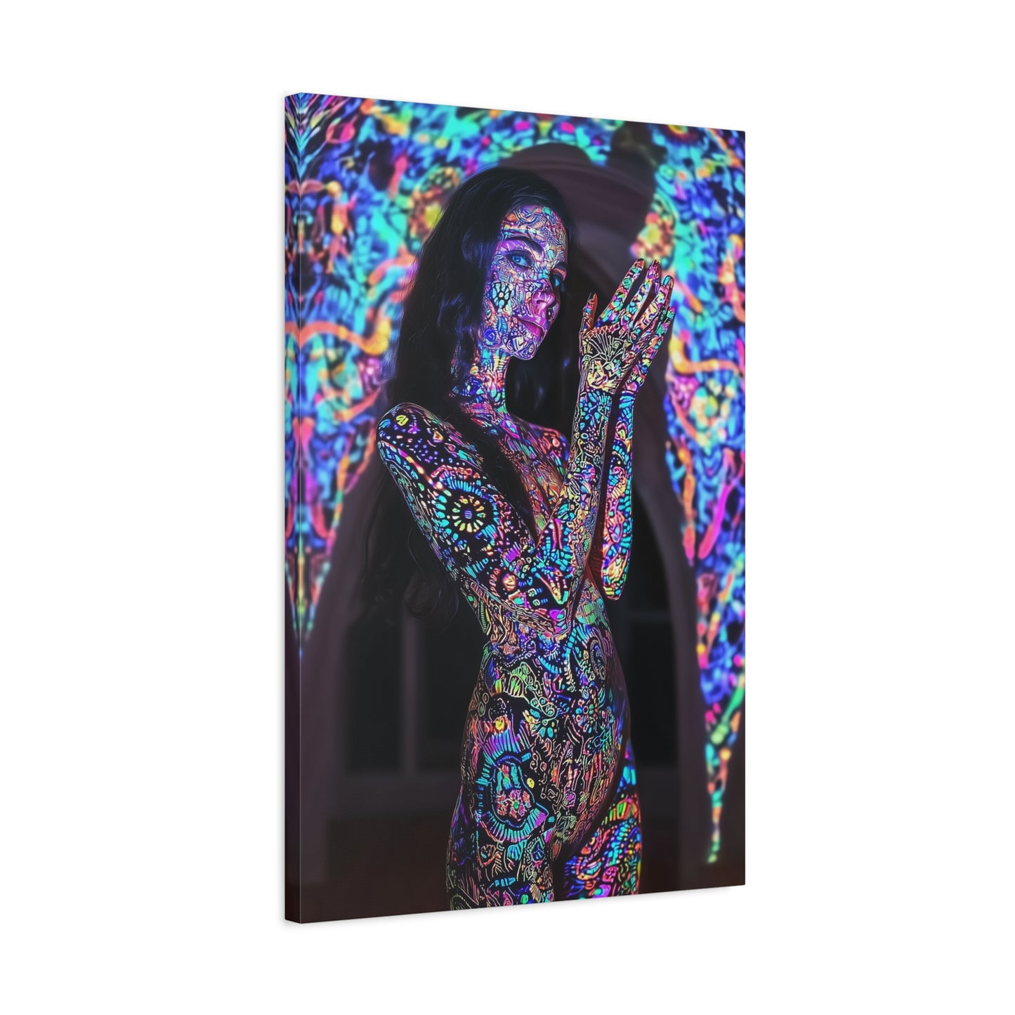 Kaleidoscope's Whisper Canvas Print