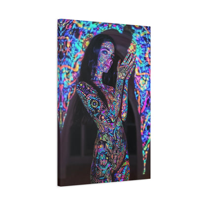 Kaleidoscope's Whisper Canvas Print