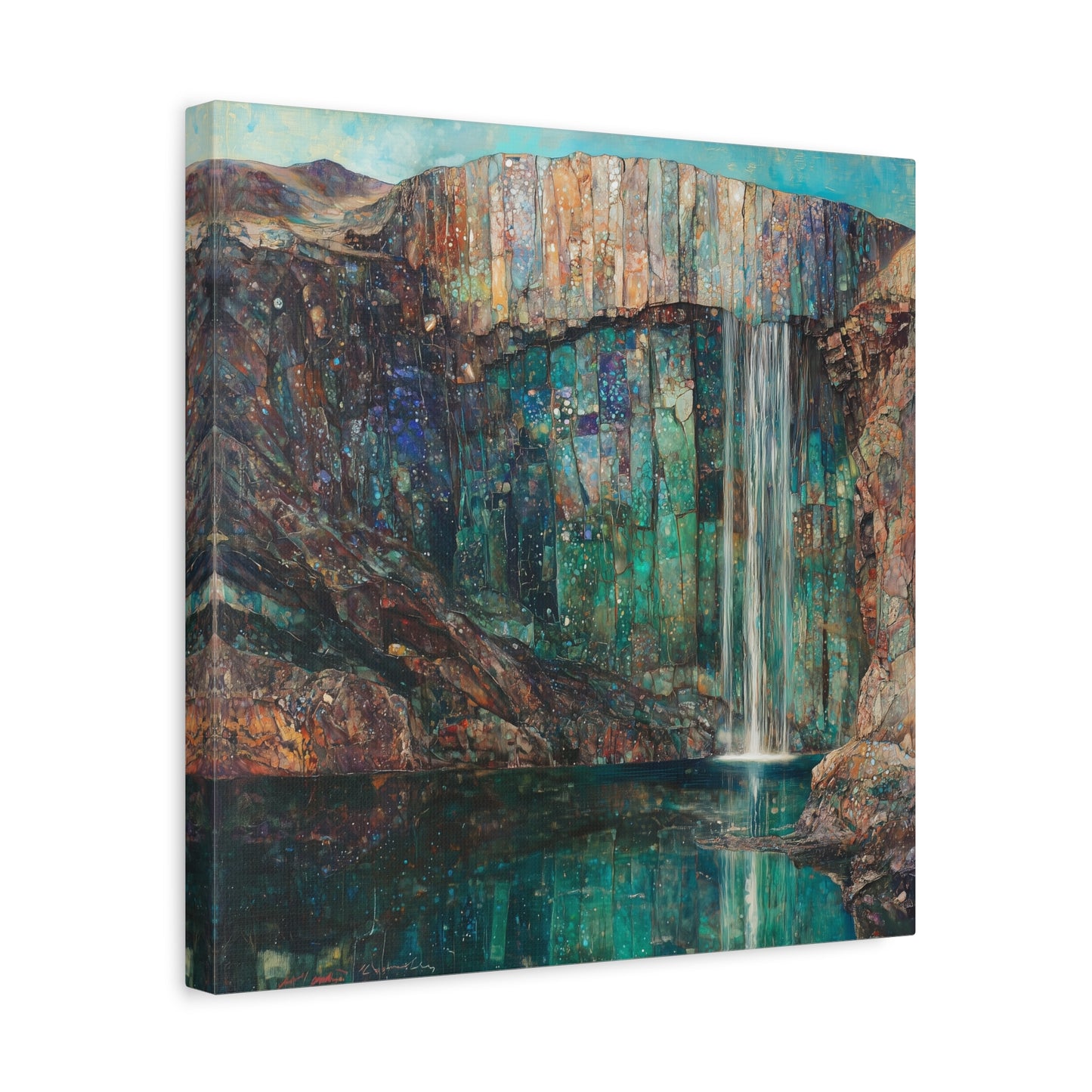 The Dreaming Cascade Canvas Print