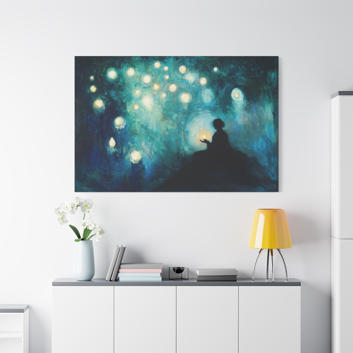 Whispers of the Abyss Canvas Print