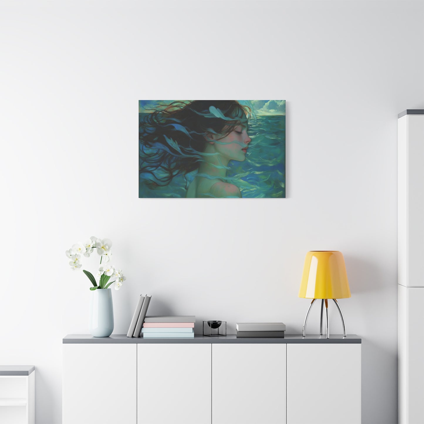 Sea and Sky Canvas Print