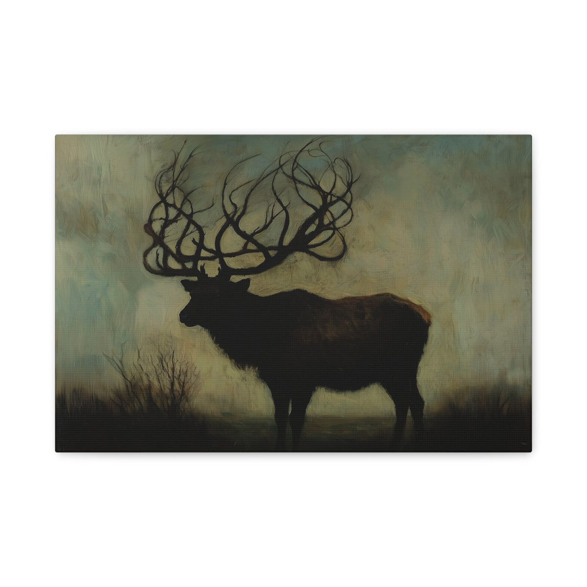 Stag of Eldamar Canvas Print