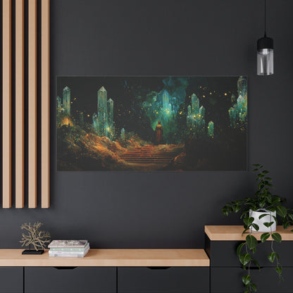 The Starglow Caverns Canvas Print