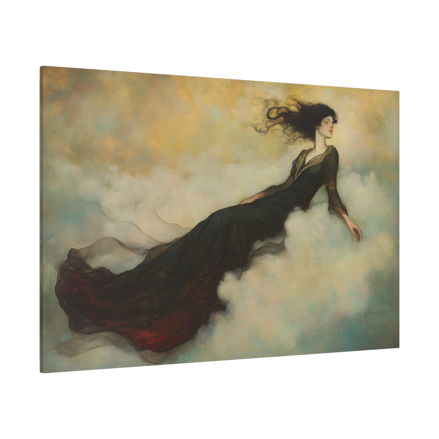 Dreamweaver's Ascent Canvas Print