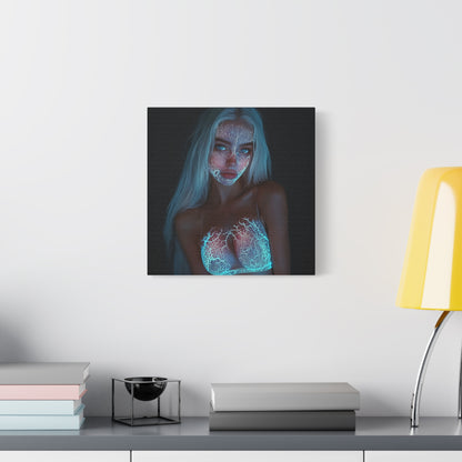 Dreamweaver's Veil Canvas Print