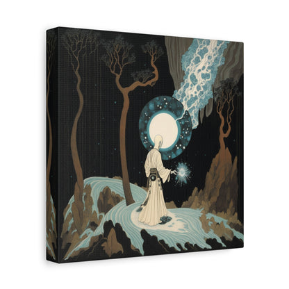 The Moon's Whisper Canvas Print