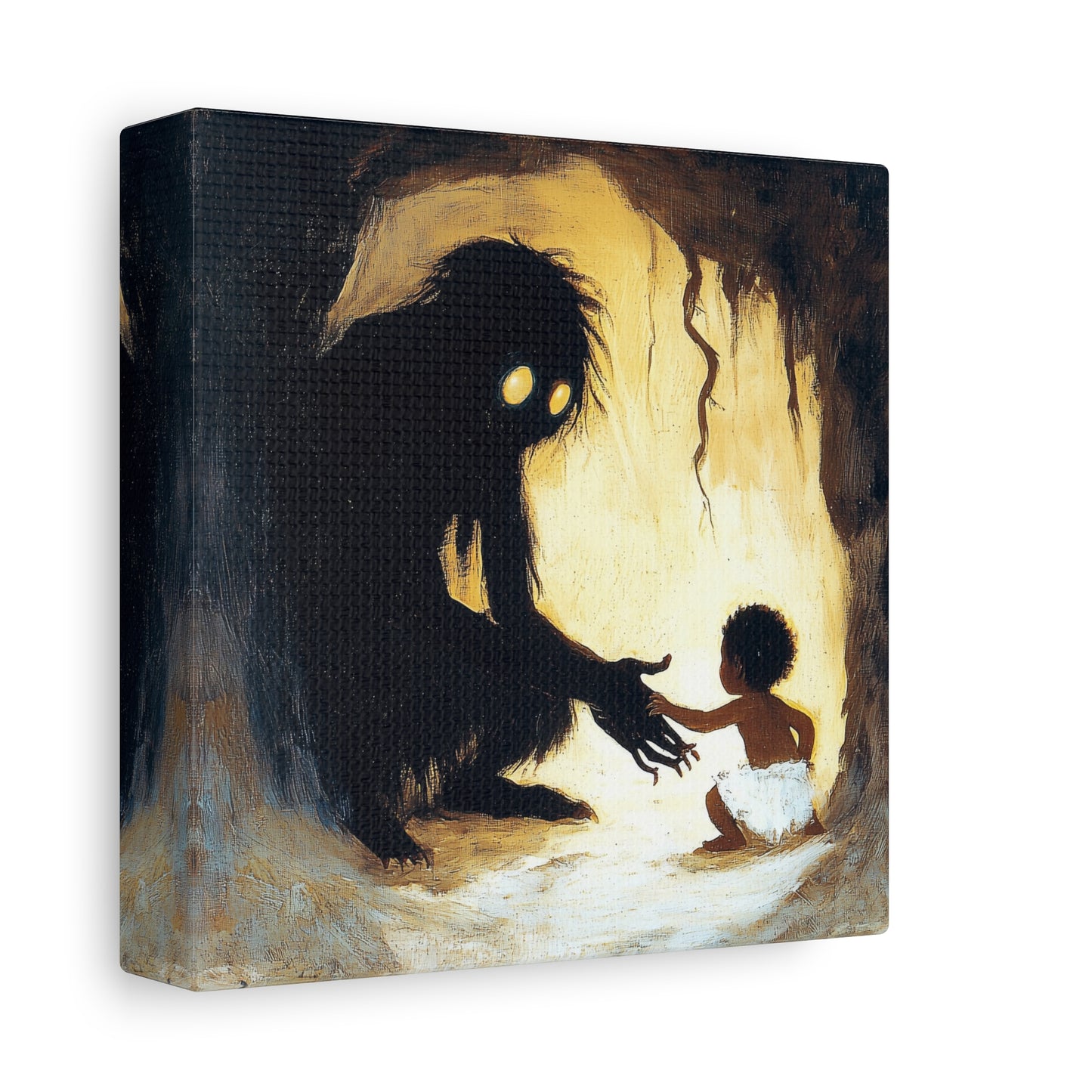 The Lurking Abyss Canvas Print