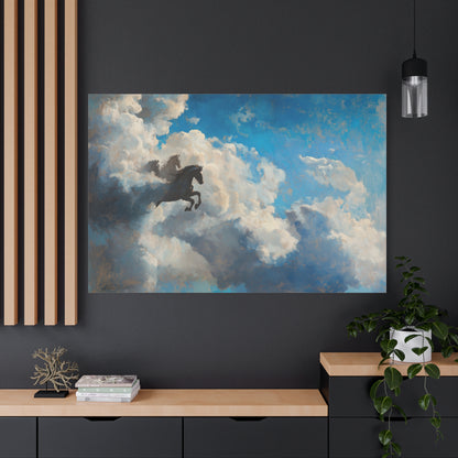 Riders of the Sky Canvas Print