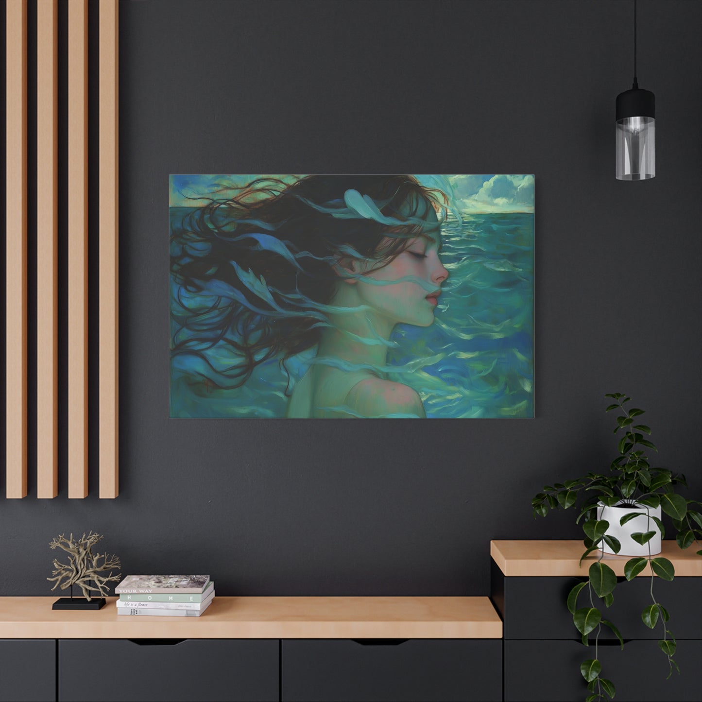 Sea and Sky Canvas Print