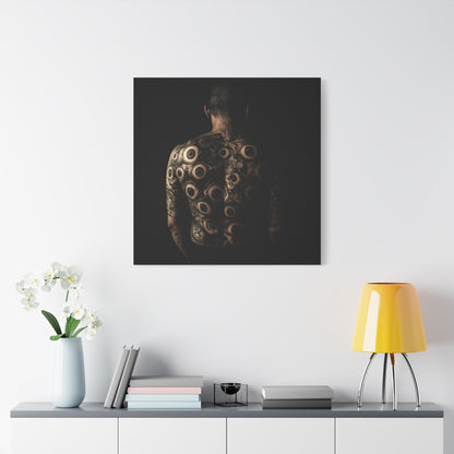 Shadowed Awareness Canvas Print