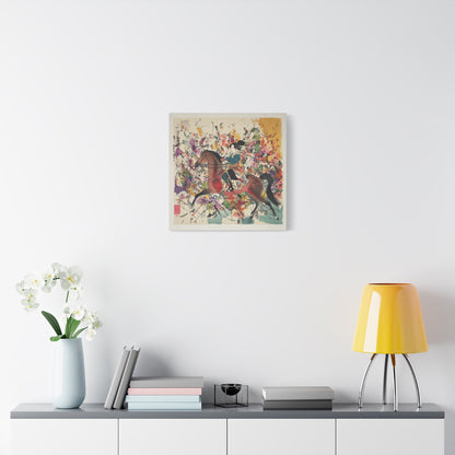 The Ancient Steed Canvas Print