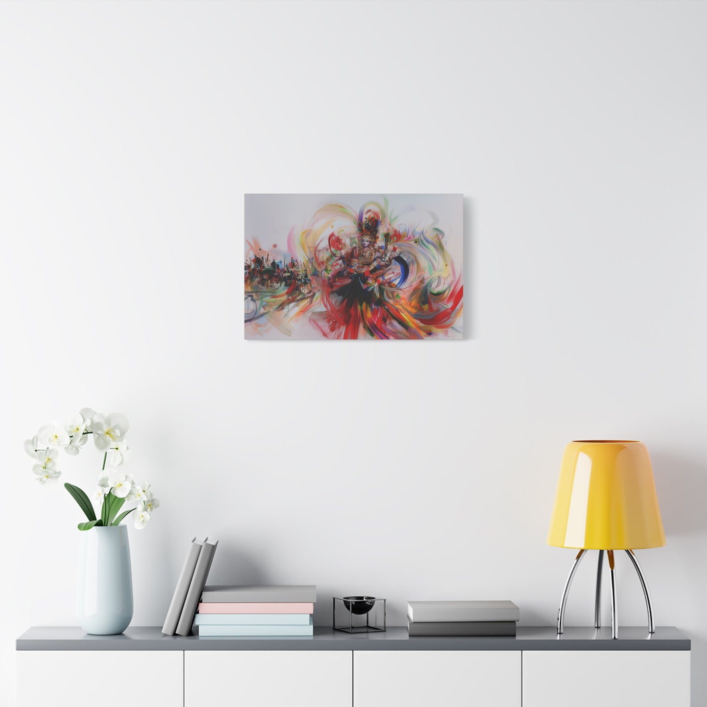 Kaleidoscope Heart Canvas Print