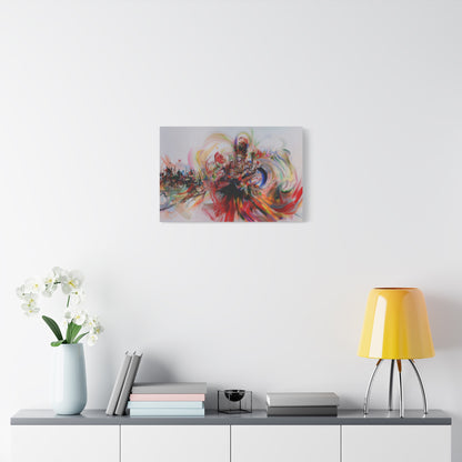 Kaleidoscope Heart Canvas Print