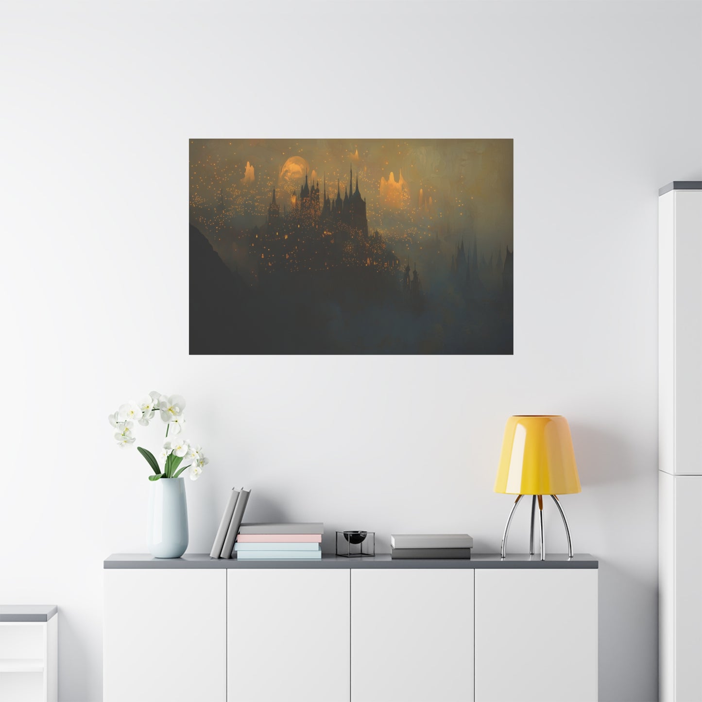 The Night Awakes Canvas Print