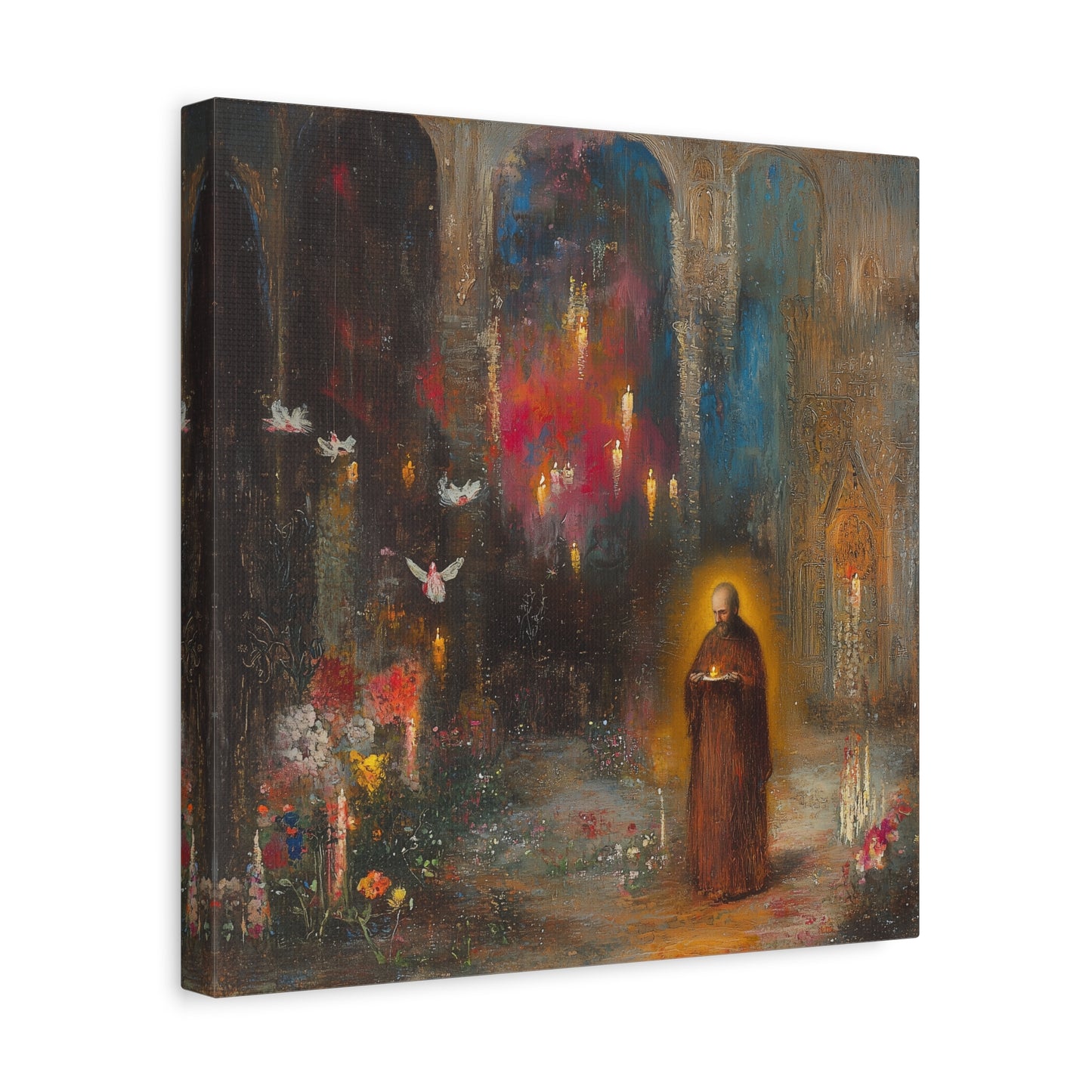 Candles of the Dreaming Canvas Print