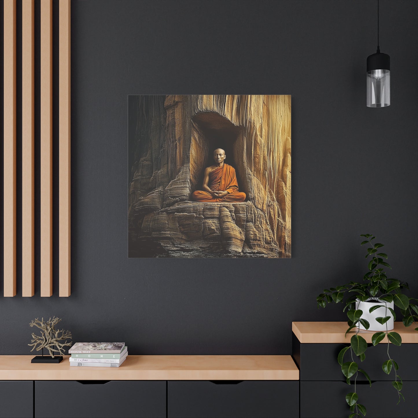 Meditation of Eldar Canvas Print