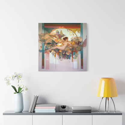 The Dreaming Muse Canvas Print