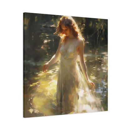 Whispering Depths Canvas Print