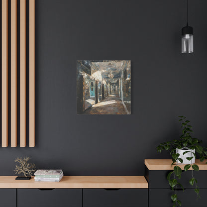 Light in the Hall Canvas Print