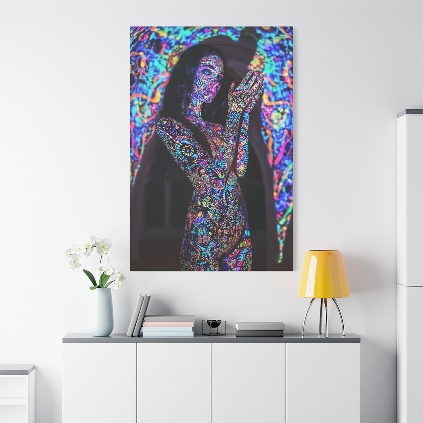 Kaleidoscope's Whisper Canvas Print