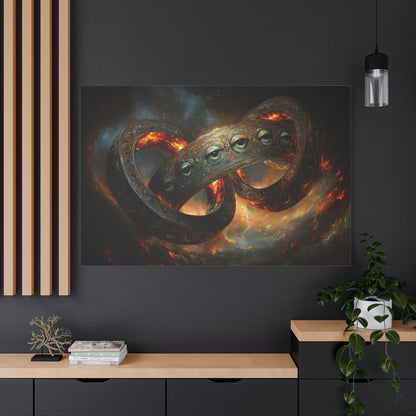 The Cosmic Gaze Canvas Print