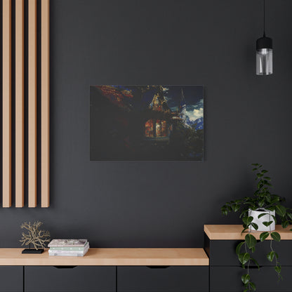 The Gilded Lament Canvas Print